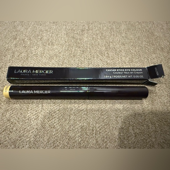 NWT Laura Mercier Caviar Stick Eye Colour Shade Golden 0.05oz Full Size - Picture 2 of 4